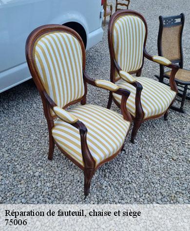 Réparation de fauteuil, chaise et siège  paris-6-75006 L'atelier du fauteuil