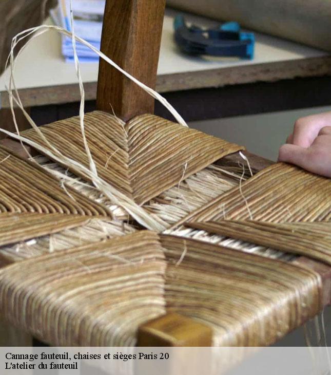 Cannage fauteuil, chaises et sièges  paris-20-75020 L'atelier du fauteuil