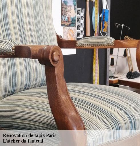 Rénovation de tapis  paris-75000 L'atelier du fauteuil