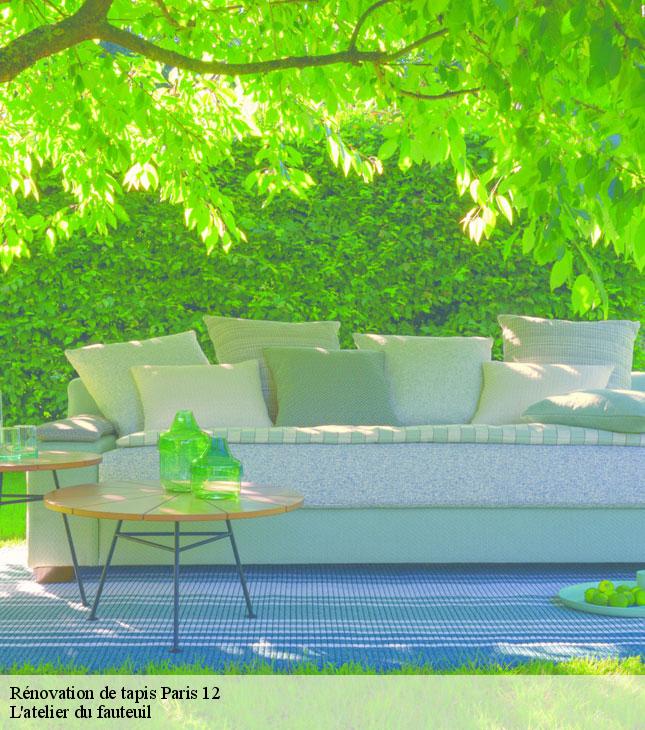 Rénovation de tapis  paris-12-75012 L'atelier du fauteuil