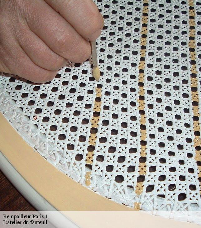 Rempailleur  paris-1-75001 L'atelier du fauteuil