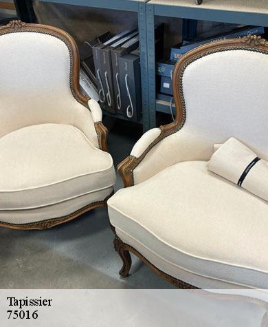 Tapissier paris-16-75016 L'atelier du fauteuil